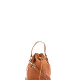 Unisex-Beuteltasche aus echtem Leder, hergestellt in Italien, 24 x 30 x 16 cm