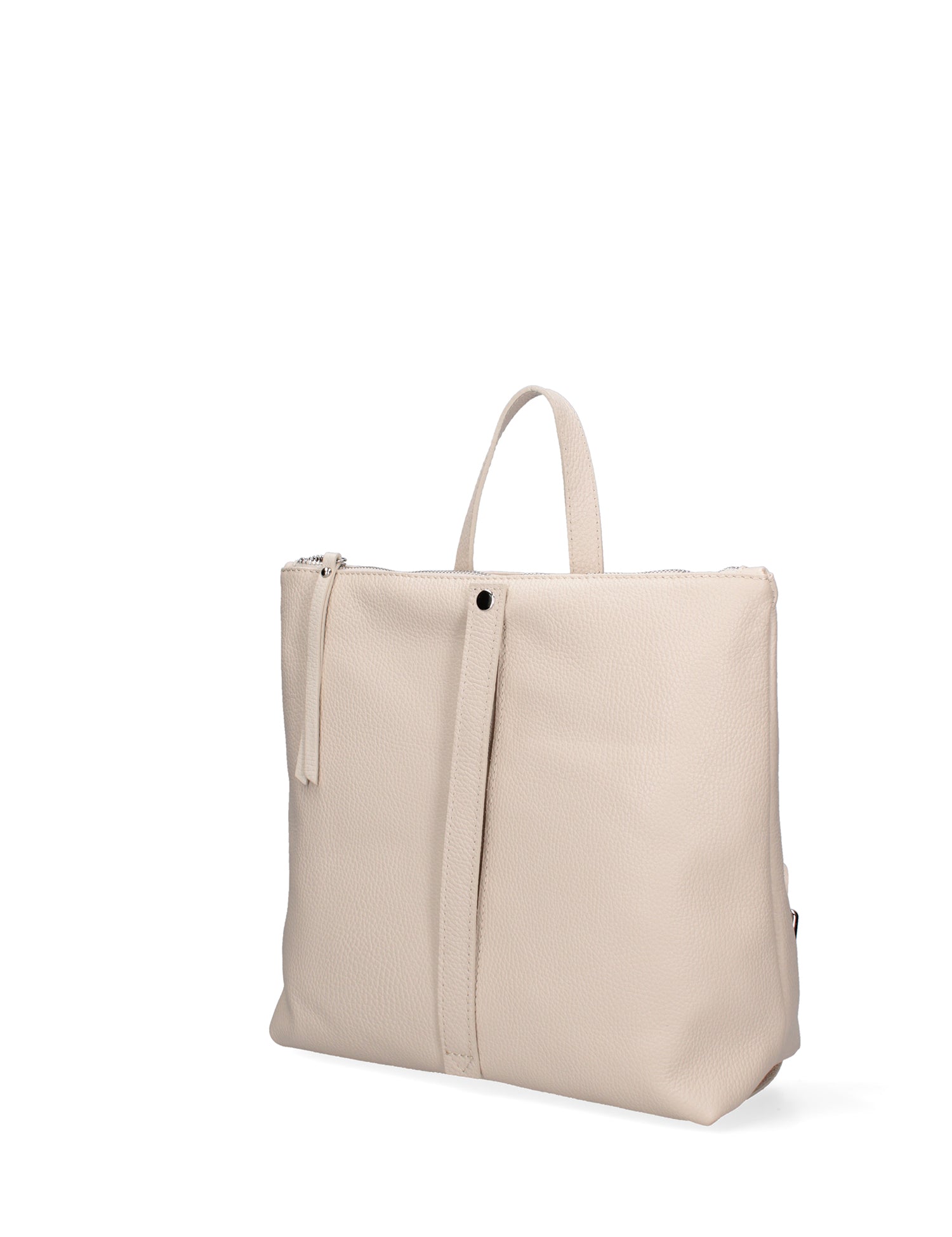 Borsa a mano da donna Vera pelle 07137-D37 LATTE Roberta Rossi