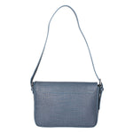 Azzurra Borsa a spalla da donna Vera pelle croco 05699-C41 CARTA ZUCCHERO Gave Lux