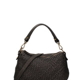 Novella Borsa a spalla da donna Vera pelle 7800-NERO Gave Lux
