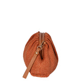Borsa a tracolla da donna Paglia e pelle MYB-7011-SS-COGNAC 21+TABRU 141 My Best Bag