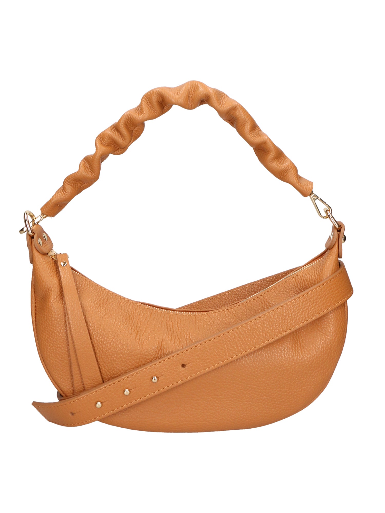 Ida Borsa a spalla da donna Vera pelle 05916-C44 CUOIO Gave Lux