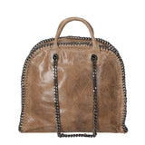 Erebea Borsa a mano da donna Vera pelle 80020-TAUPE Gave Lux
