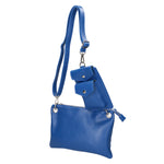 Ifigenia Borsa a tracolla da donna Vera pelle 05932-D22 BLUETTE ROYAL BLU Gave Lux