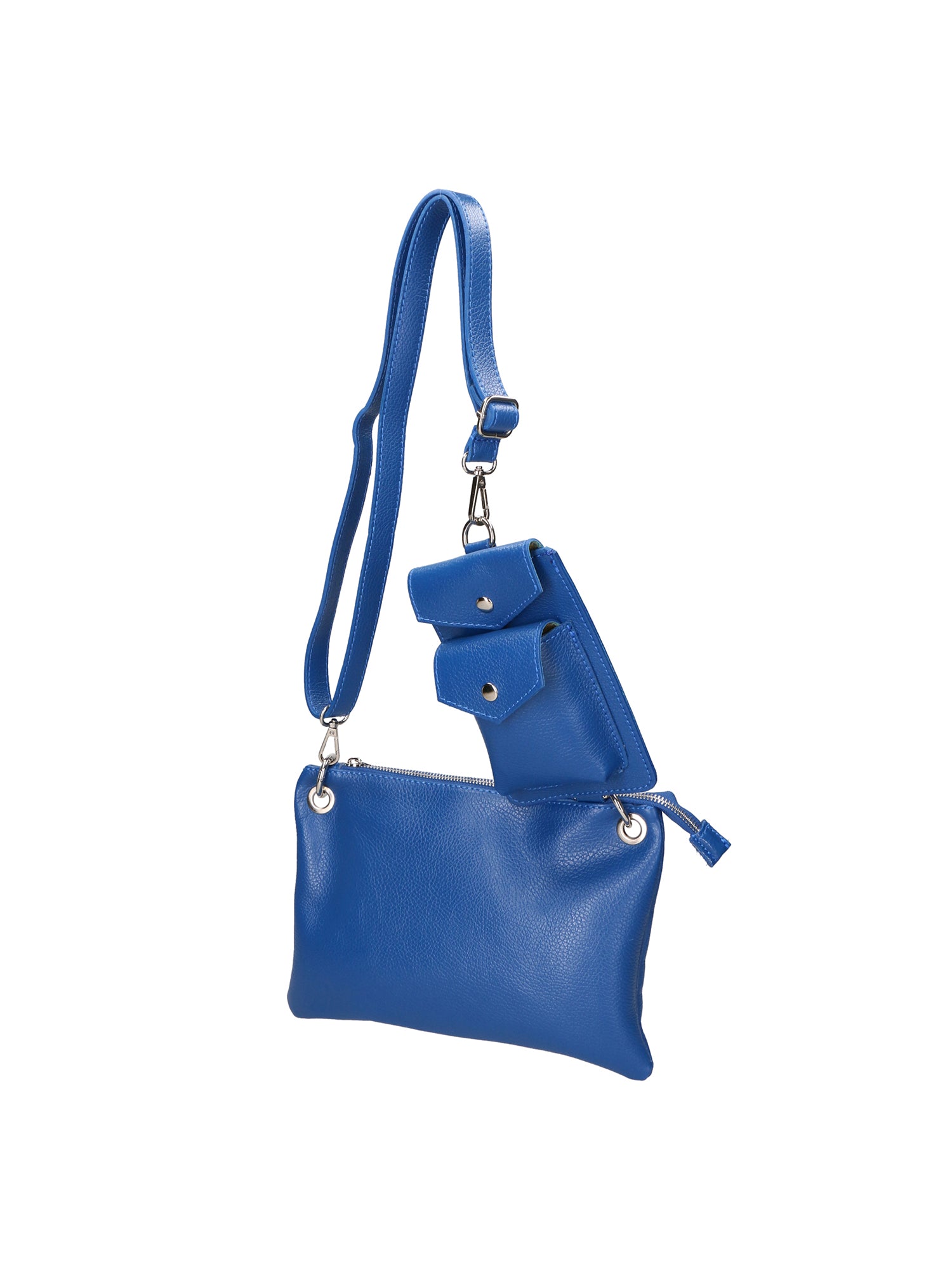 Ifigenia Borsa a tracolla da donna Vera pelle 05932-D22 BLUETTE ROYAL BLU Gave Lux