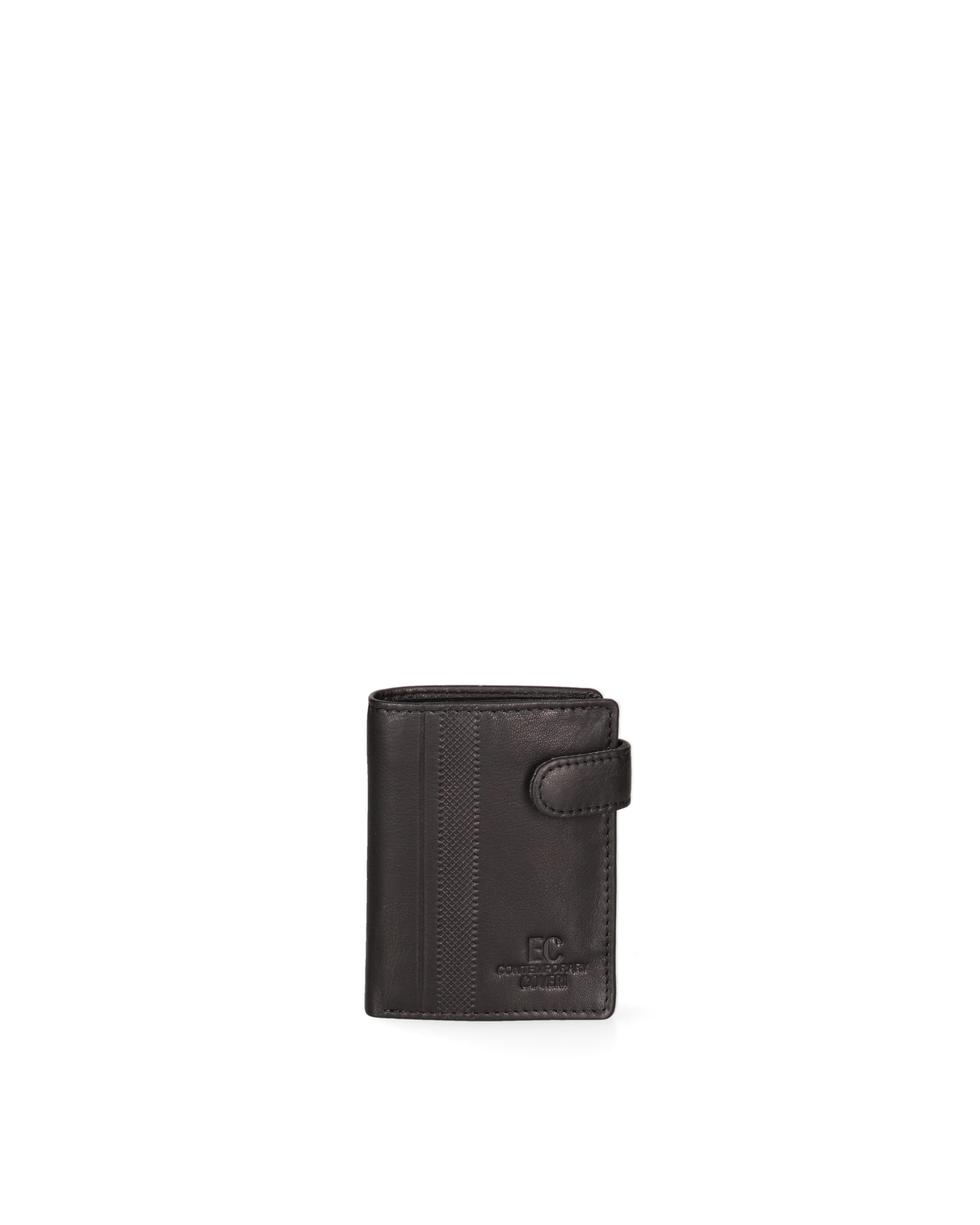 Portafoglio uomo in vera pelle Casual EC7641-82-NERO EC Contemporaly COVERI