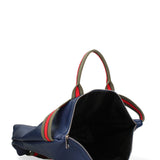 Borsa a mano convertibile in zaino da donna In Vera pelle Made in Italy 43x38x12 cm