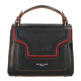 Borsa a mano da donna Vera pelle Ruga Made in Italy MYB-6001-FW-C99 NERO My Best Bag