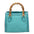 Alissa Borsa a mano da donna Vera pelle 05112-179 D32 TURCHESE Gave Lux