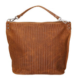 Elga Borsa a spalla da donna Vera pelle 80051-CUOIO Gave Lux