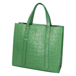 Borsa a mano da donna Pelle goffrata MYB-7003-SSCOCCO-C47 VERDE My Best Bag