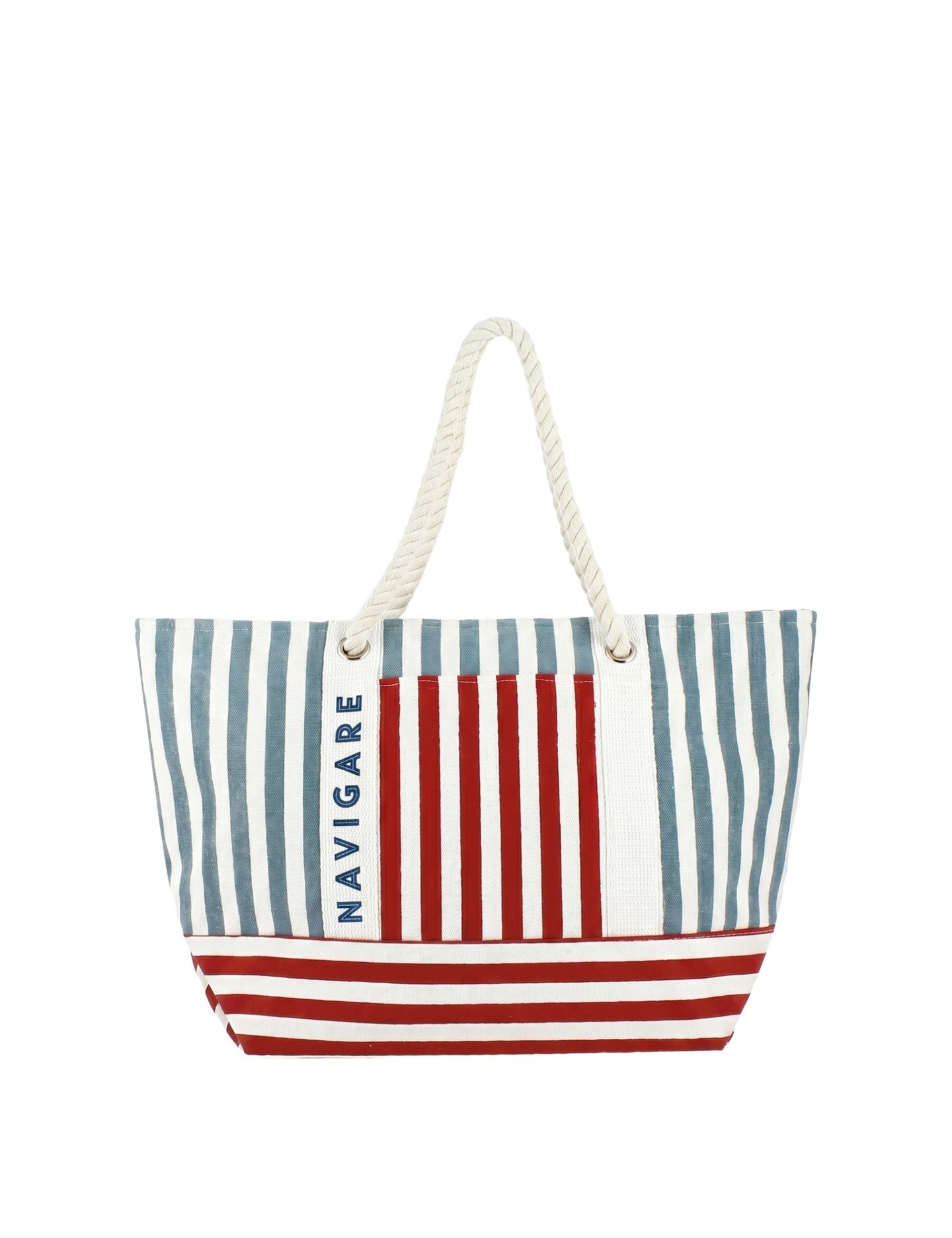Borsa a Mano in Poliestere Blu Scuro
