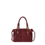 Borsa a Spalla in Vera Pelle Bordeaux