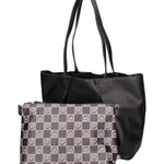 Iridea Borsa a spalla da donna 100% poliuretano B16261-NERO Braccialini