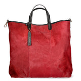 Borsa a mano da donna Vera pelle MYB-8053-FW-RUBINO My Best Bag