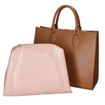 Borsa a mano da donna 100% pelle MYB-8028-FW-PL17 TABACCO My Best Bag