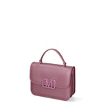 Borsa a tracolla da donna 100% Pvc FLAT-EAR 24-DARK MAUVE Marc Ellis
