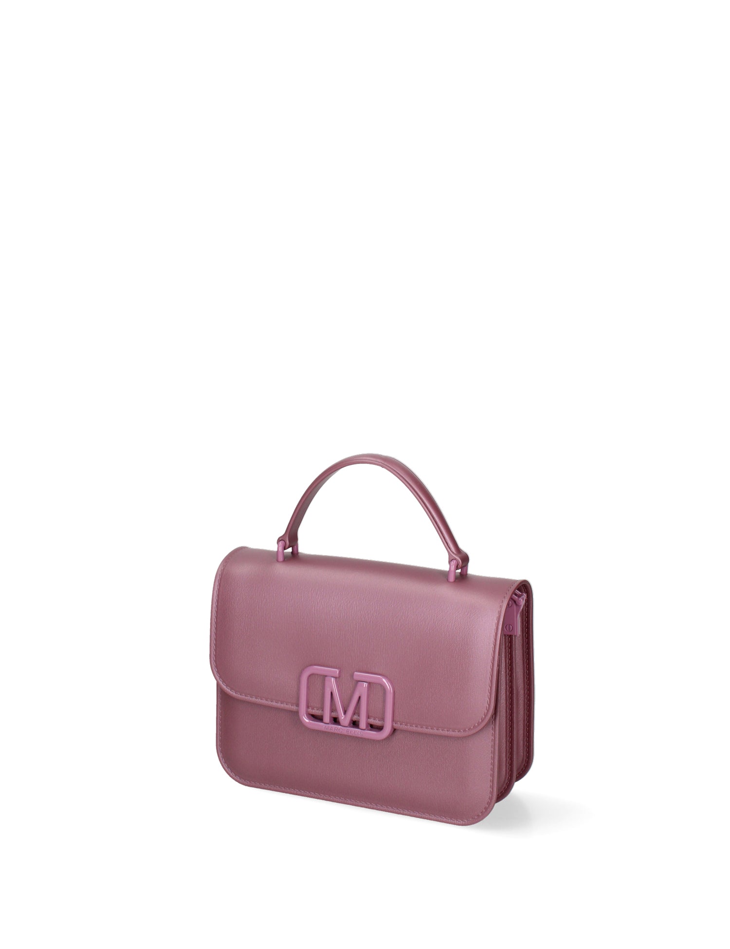 Borsa a tracolla da donna 100% Pvc FLAT-EAR 24-DARK MAUVE Marc Ellis