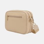 Borsa a Tracolla in Pvc Verde Militare