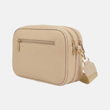 Borsa a Tracolla in Pvc Verde Militare