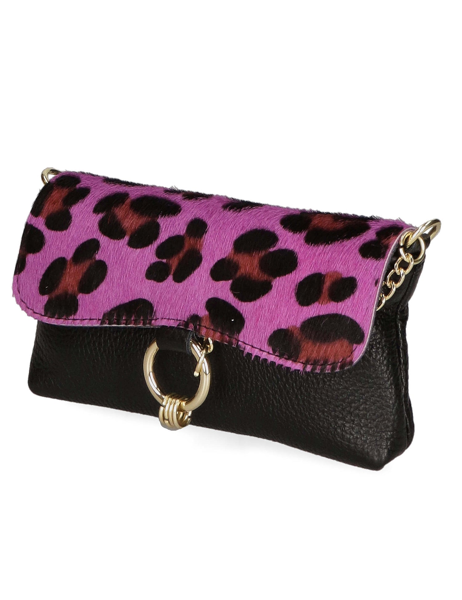 Pochette da Donna Alda in Vera Pelle Made in Italy 10x18x5 cm Chiara Ferretti