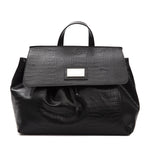 Borsa a Mano in Pelle Vegana Nero