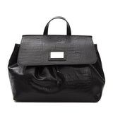 Borsa a Mano in Pelle Vegana Nero