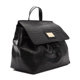 Borsa a Mano in Pelle Vegana Nero