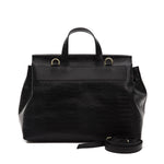 Borsa a Mano in Pelle Vegana Nero