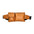 Aisha 04733-D44 CUOIO COGNAC Marsupio da donna in vera pelle + canvas Gave Lux