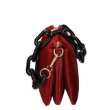 Borsa a spalla da donna Vera pelle di cavallino MYB-8021-FW-RUBINO My Best Bag