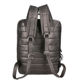 Zaino da uomo in vera pelle RFID HILB-3365-NERO Hill Burry