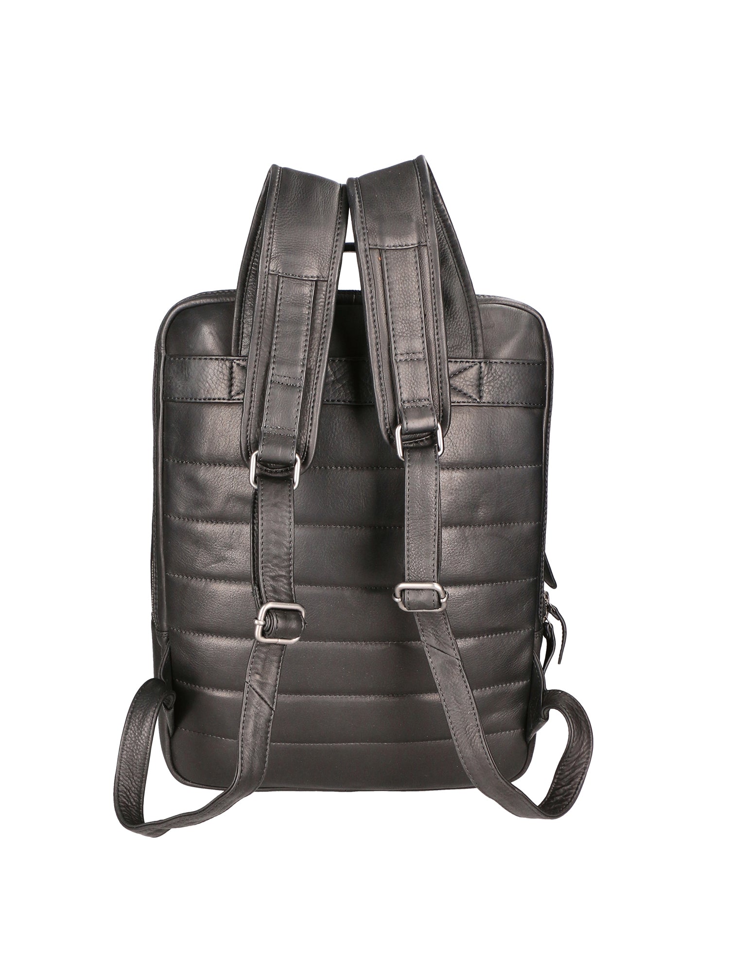 Zaino da uomo in vera pelle RFID HILB-3365-NERO Hill Burry