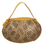 Arizona Borsa a mano da donna Vera pelle 05459-D36 SENAPE L004 ORO Gave Lux
