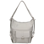 Kesha Borsa a spalla da donna Vera pelle 3301-GRIGIO Gave Lux