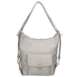 Kesha Borsa a spalla da donna Vera pelle 3301-GRIGIO Gave Lux