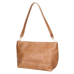 Lorelei Borsa a spalla da donna Vera pelle croco 06498-041 MARRONE Gave Lux