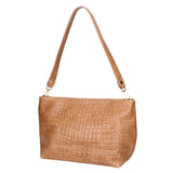 Lorelei Borsa a spalla da donna Vera pelle croco 06498-041 MARRONE Gave Lux