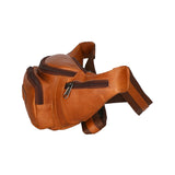 Marsupio da uomo in vera pelle Casual HILB-3044-CUOIO Hill Burry