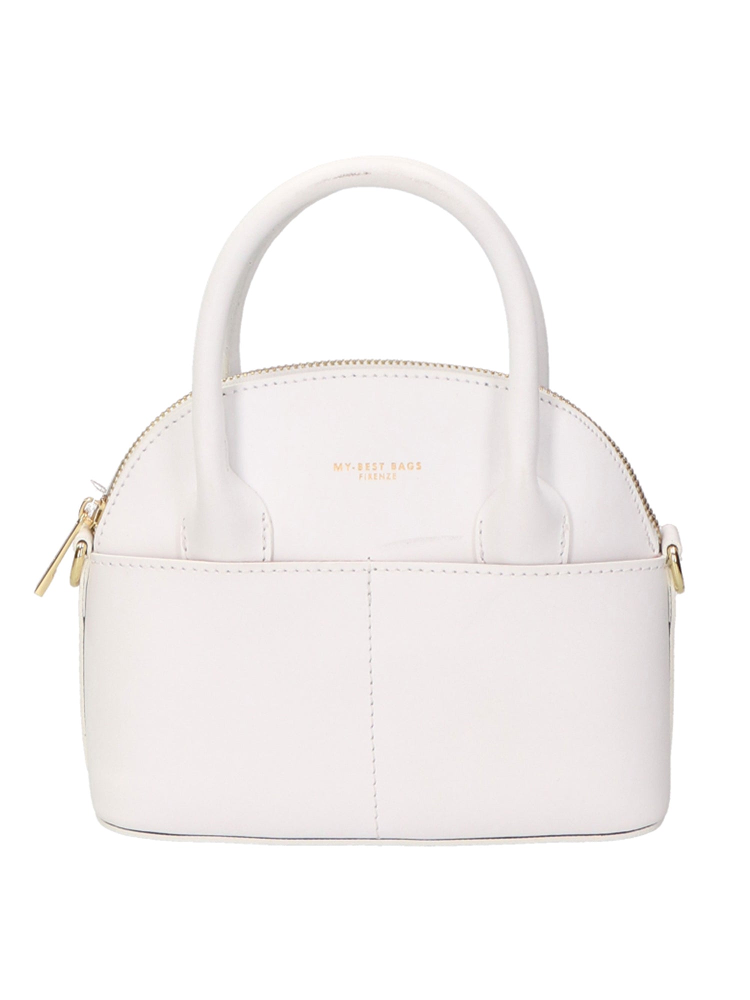 Borsa a mano da donna 100% vera pelle MYB-8038-FW-L101 BIANCO My Best Bag