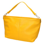 Ginevra Borsa a spalla da donna Vera pelle 05936-S04 GIALLO Gave Lux