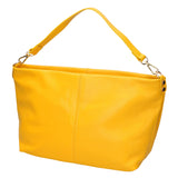 Ginevra Borsa a spalla da donna Vera pelle 05936-S04 GIALLO Gave Lux