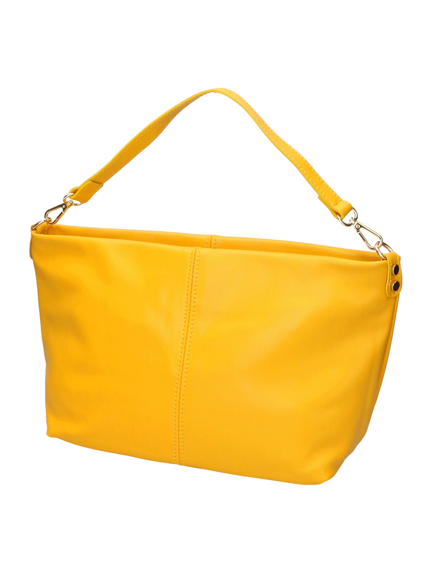 Ginevra Borsa a spalla da donna Vera pelle 05936-S04 GIALLO Gave Lux