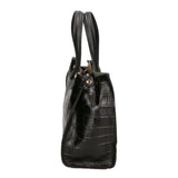 Borsa a mano da donna Pelle Croco Stampata MYB-6027-FW-C28 NERO My Best Bag