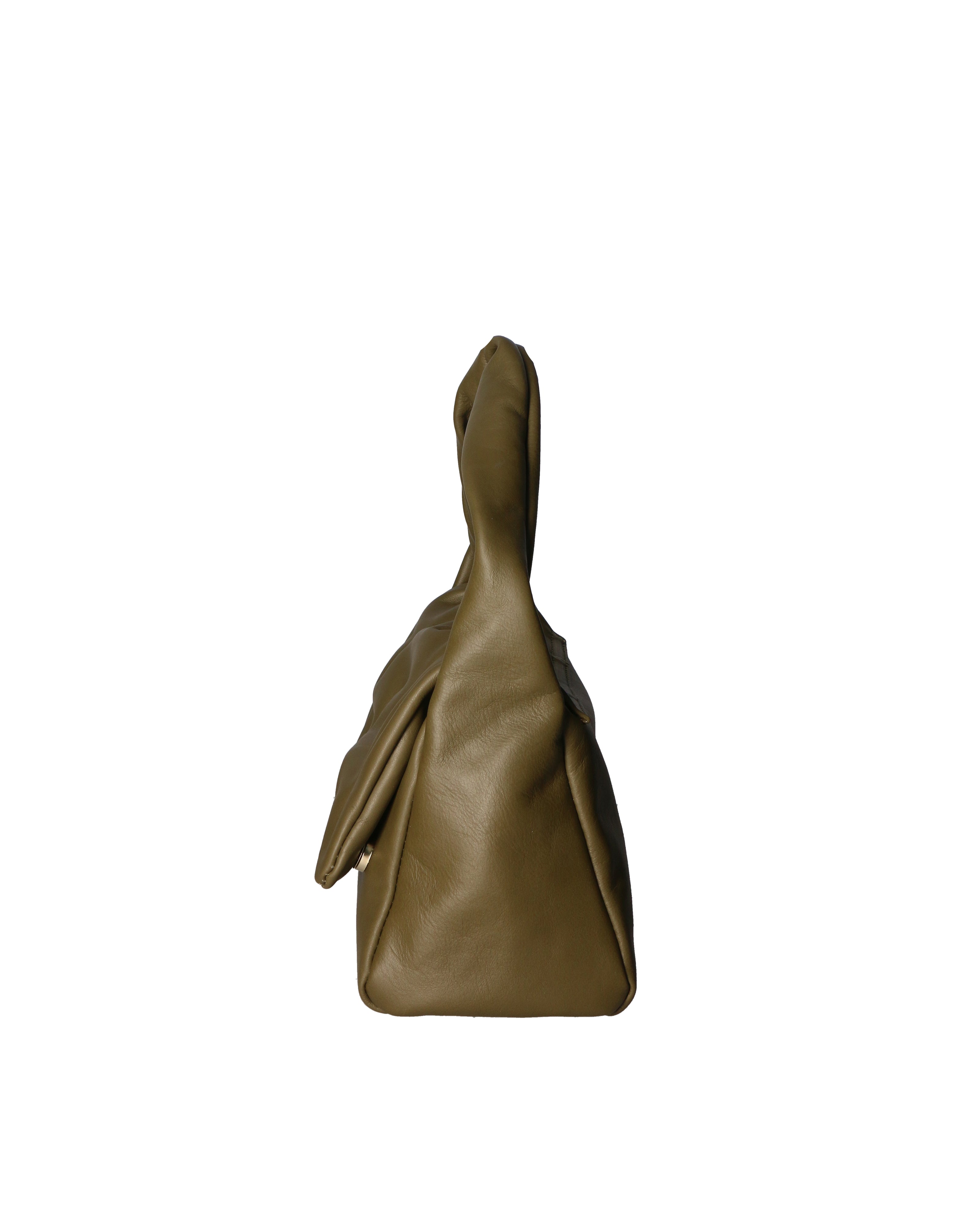 Edera Elite Borsa a spalla donna Vera pelle 04494-S74 OLIVA Chiara Ferretti