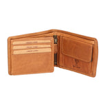 Portafoglio uomo in vera pelle RFID HILB-5126-CUOIO Hill Burry
