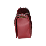 Valeriana Borsa a tracolla da donna Velluto e pelle 1139-BORDO Gave Lux