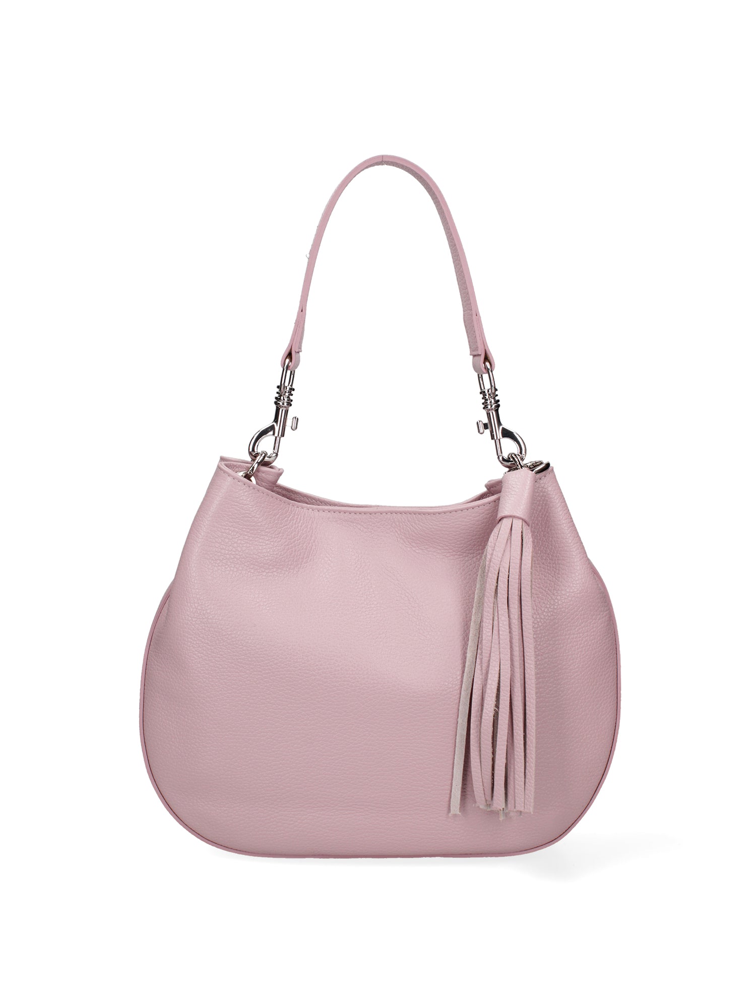 Borsa a spalla da donna Vera pelle 07316-D56 PINK Roberta Rossi