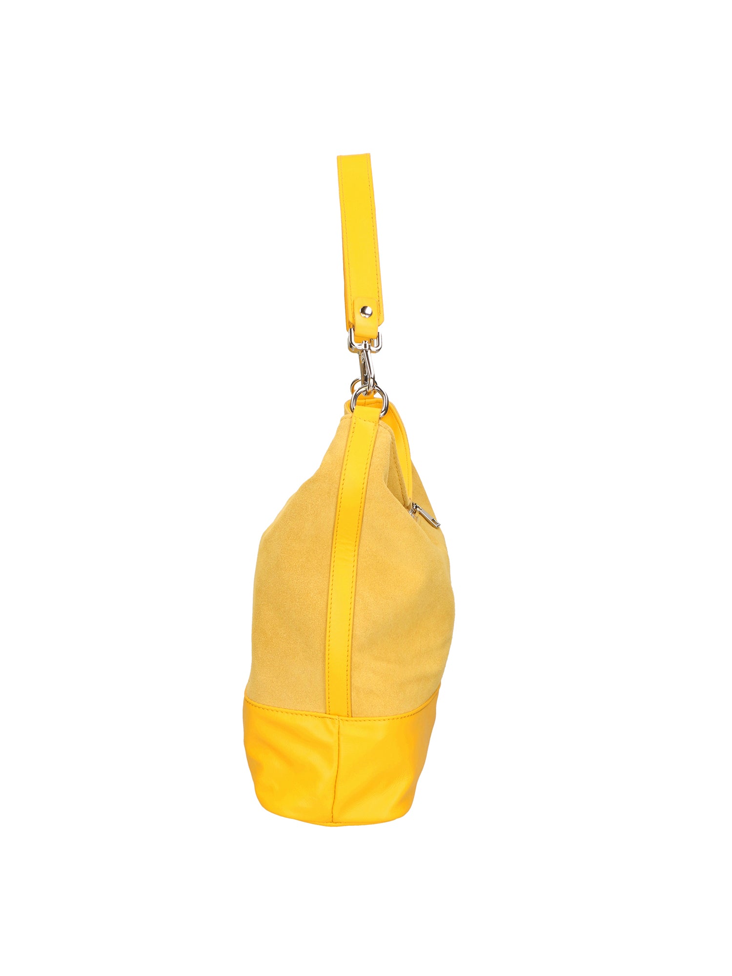 Graziana Borsa a spalla da donna Vera pelle 05960-51 GIALLO 04 GIALLO Gave Lux