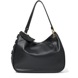 Elowen Plus Borsa a spalla da donna Vera pelle B17242-NERO Braccialini